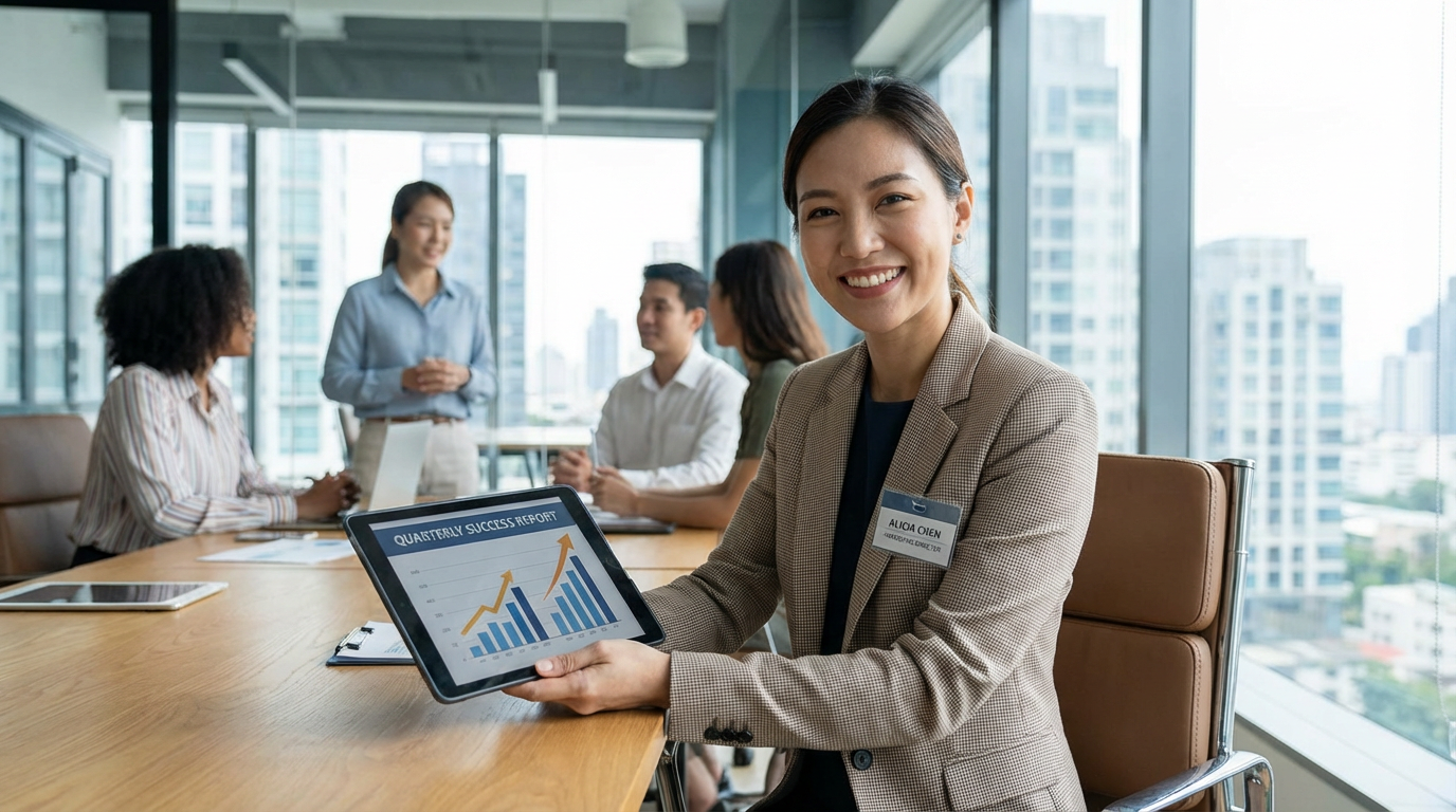 Erfolgreiche Geschäftsentwicklung